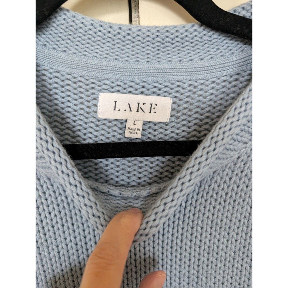 Lake Jane Sweater in Dusty Blue L - Picture 5 of 7